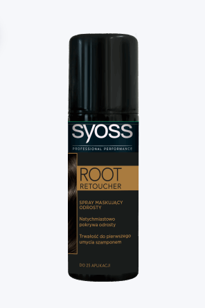 Syoss -  SYOSS Root Retoucher spray maskujący odrosty czerń